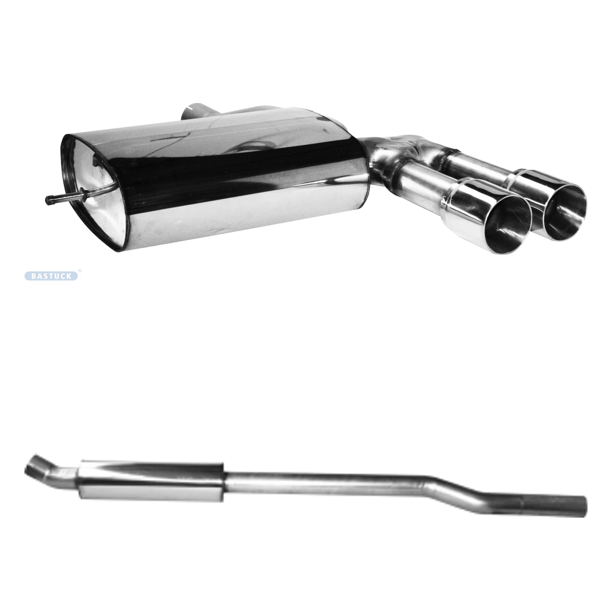 Bastuck Komplettanlage Central – BMW Mini F56 Mini F56 One First / One / Cooper