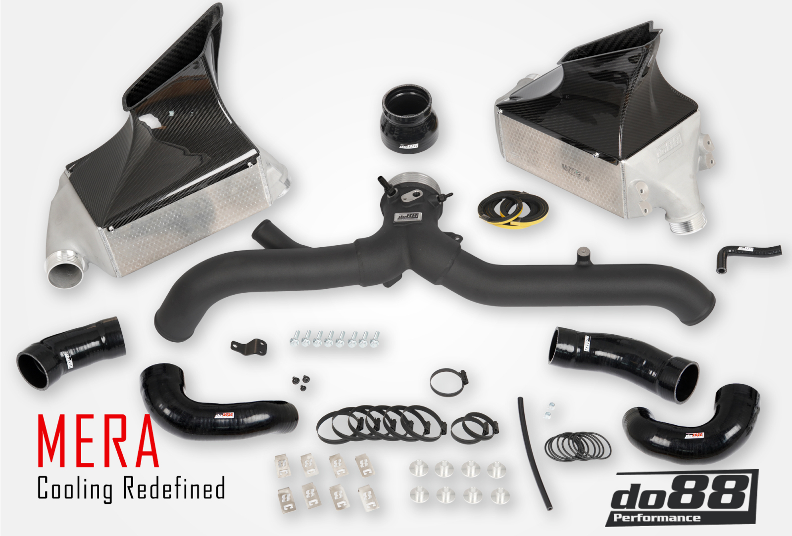 do88 BigPack Ladeluftkühler & Y-Rohr Porsche 911 996 Turbo/Turbo S
