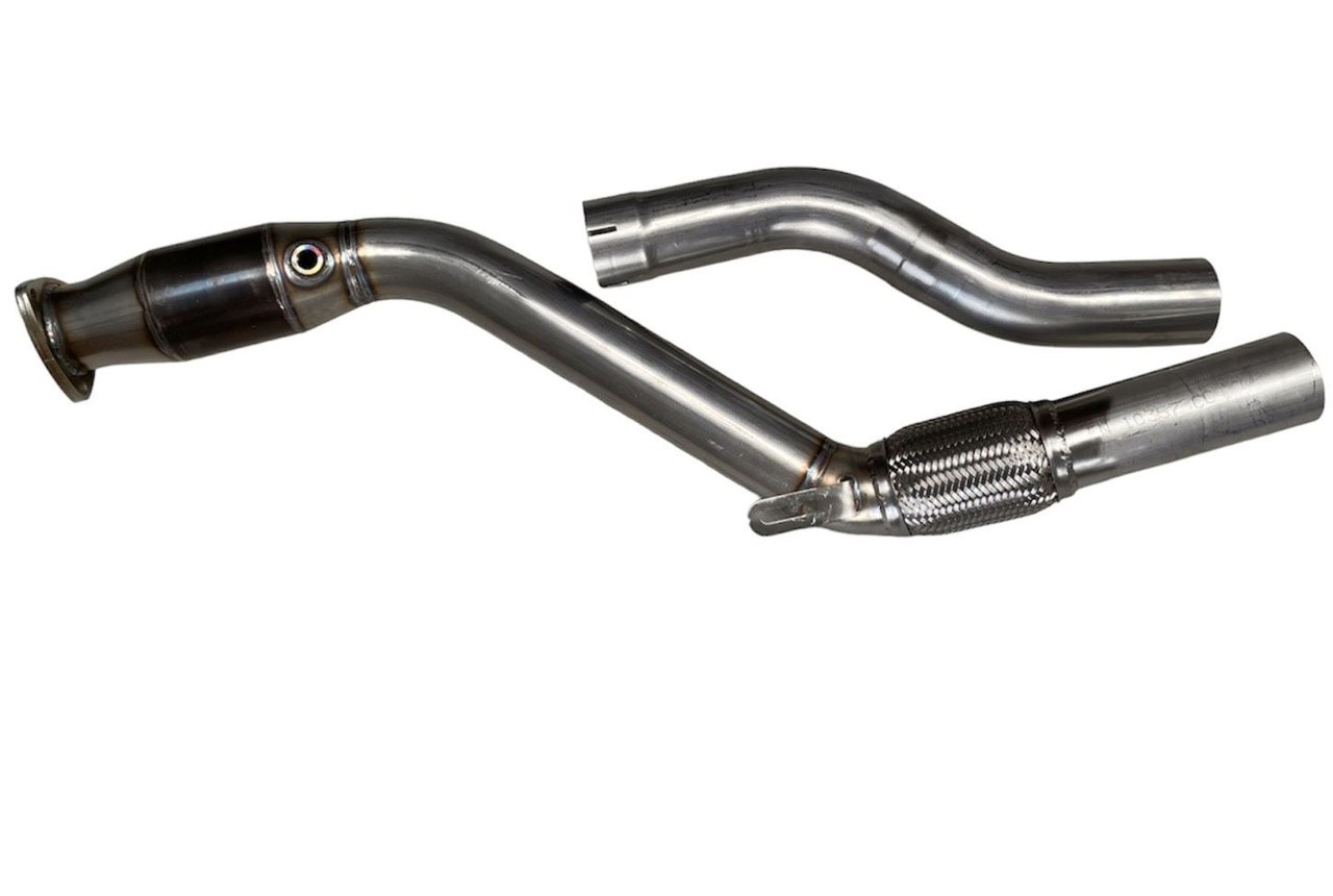 Zinram Downpipe 1.8T längs Quattro