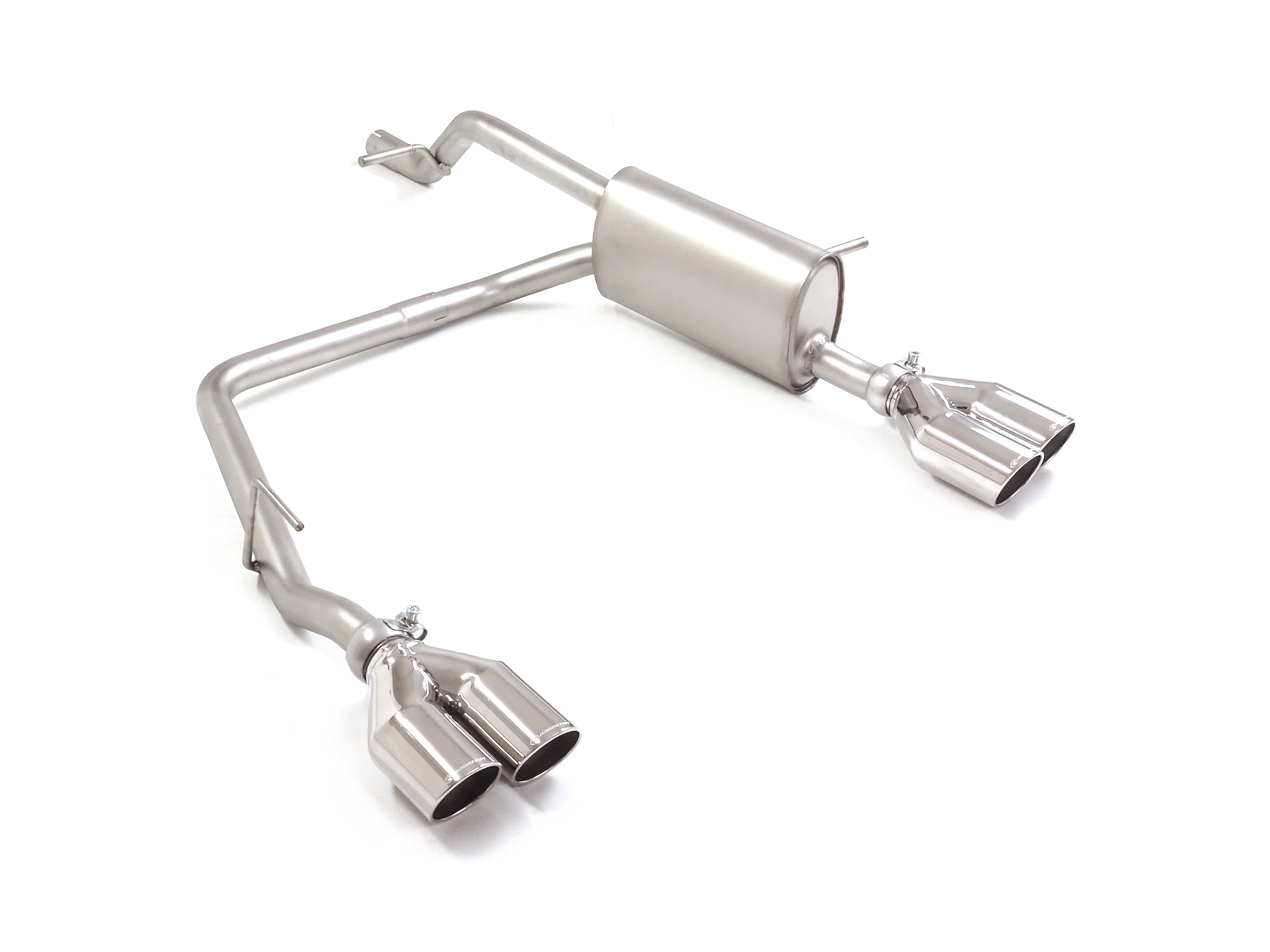 Sportauspuff Alfa Romeo Junior 1.2 Hybrid 2x80mm ECE | Ragazzon