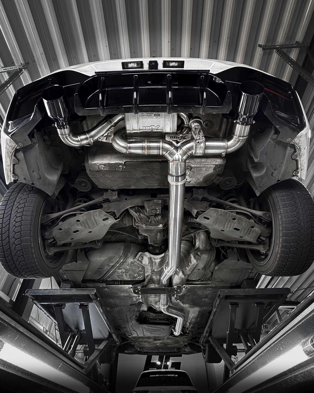 EGO-X Abgasanlage 3,5" BMW 135i/140i F20/F21 (mit ECE*) - F20/21 140i mit OPF