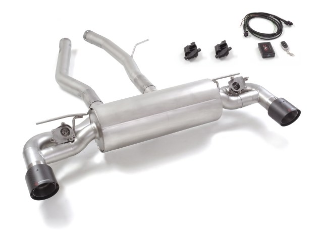 Sportauspuff Toyota Supra GR 3.0 A90 2x100mm Klappe ECE | Ragazzon