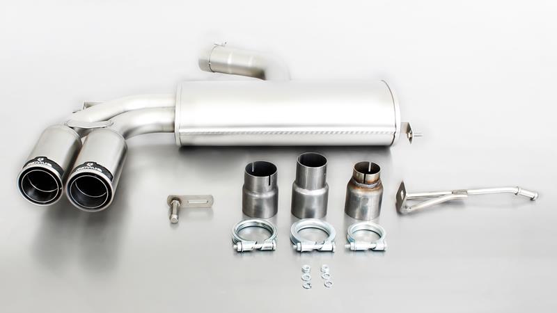 Remus Sportauspuff 2x84 mm Street Race inkl. EG für VW Golf V & Golf VI