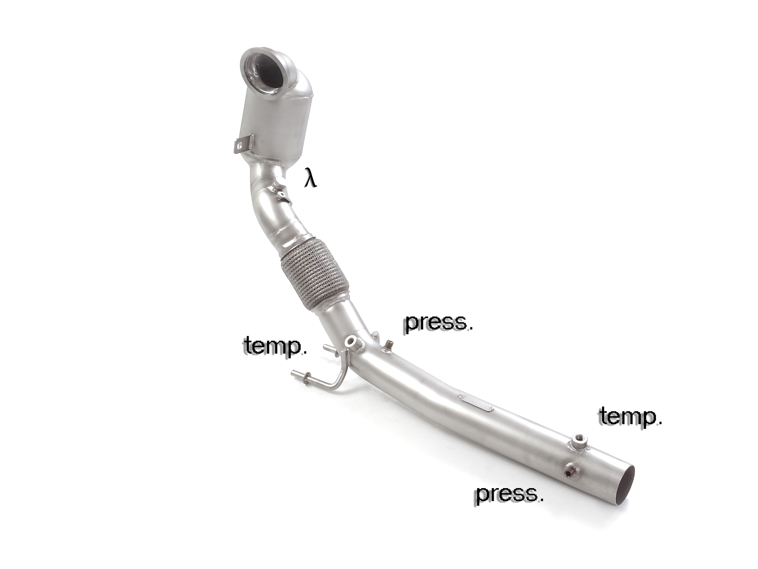 Downpipe + OPF-Ersatzrohr Set Audi A1 40 TFSI | Ragazzon