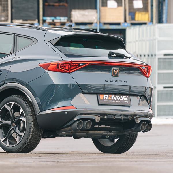 Remus Sportauspuff Ø 60 mm inkl. EG für Cupra Formentor & Leon Hybrid
