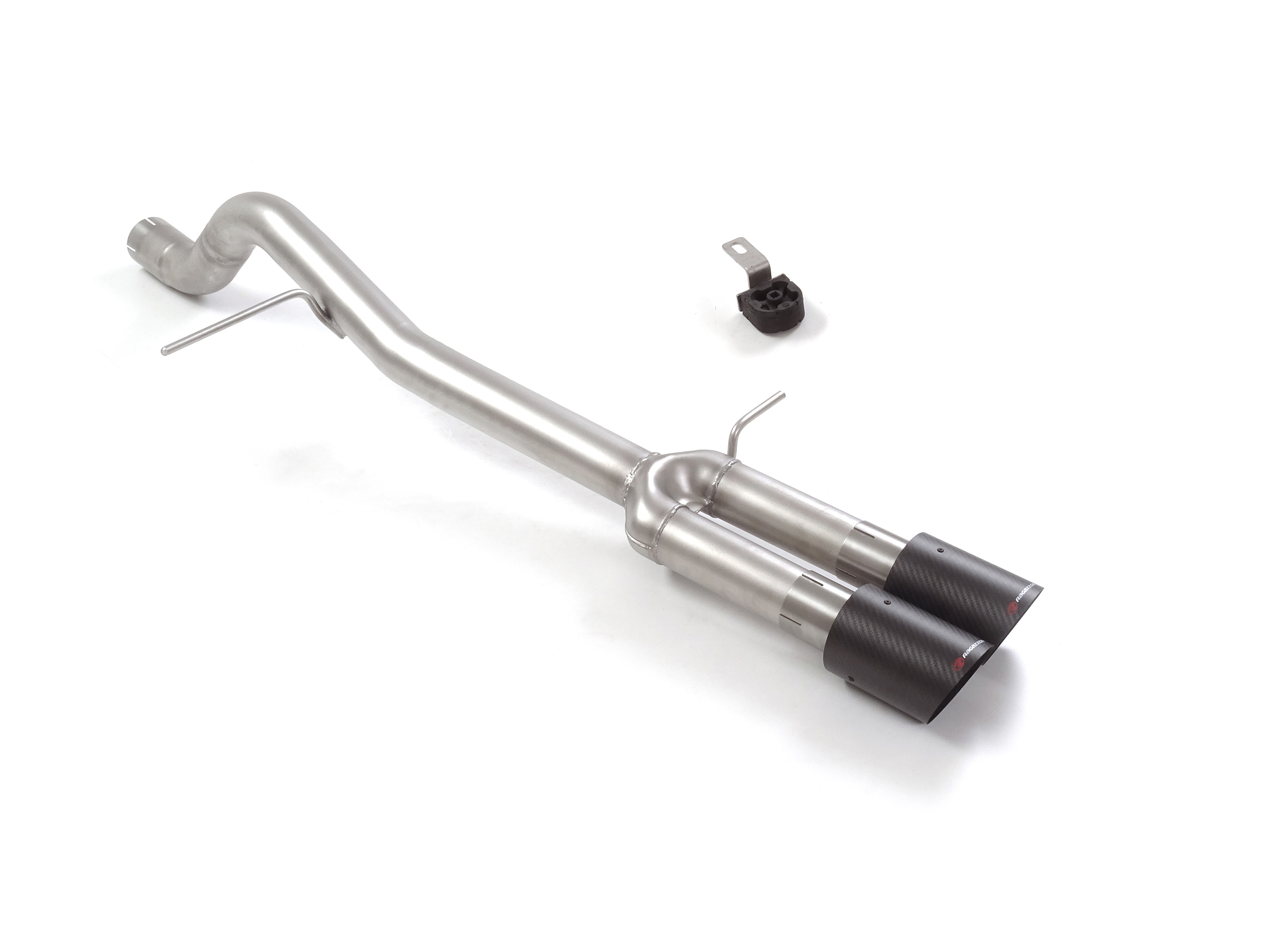 Endrohr-Set Ford Fiesta MK8 ST 1.5 Ecoboost 2x90mm Carbon Shot | Ragazzon