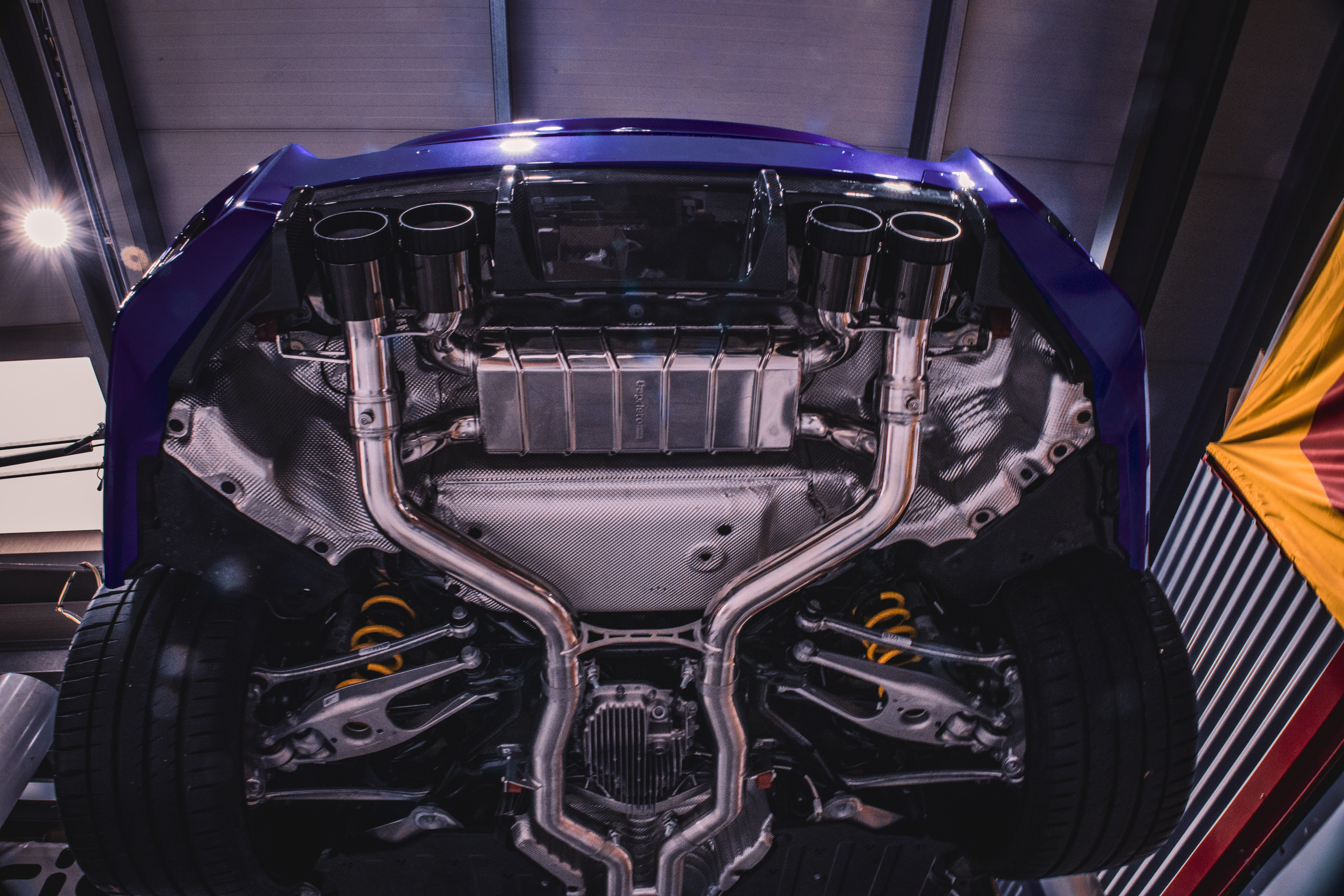 Capristo Sportauspuff Klappenabgasanlage BMW M2 G87 OEM-Aktuatoren ECE