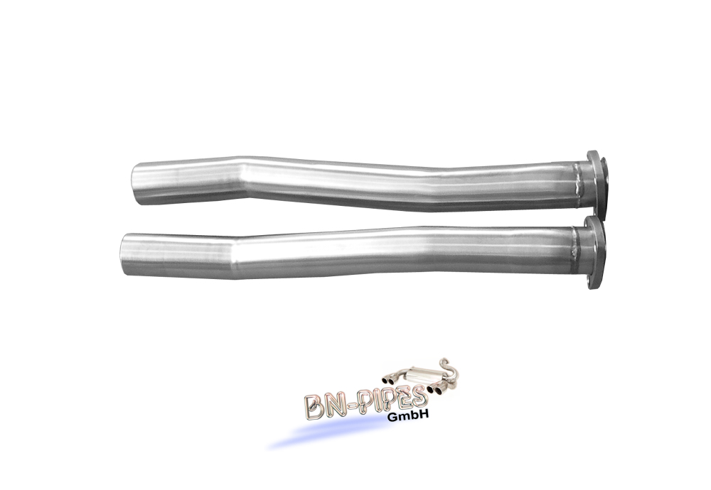BN-Pipes Hosenrohr Kat bis VSD Audi S4 S6 C4 2x60mm