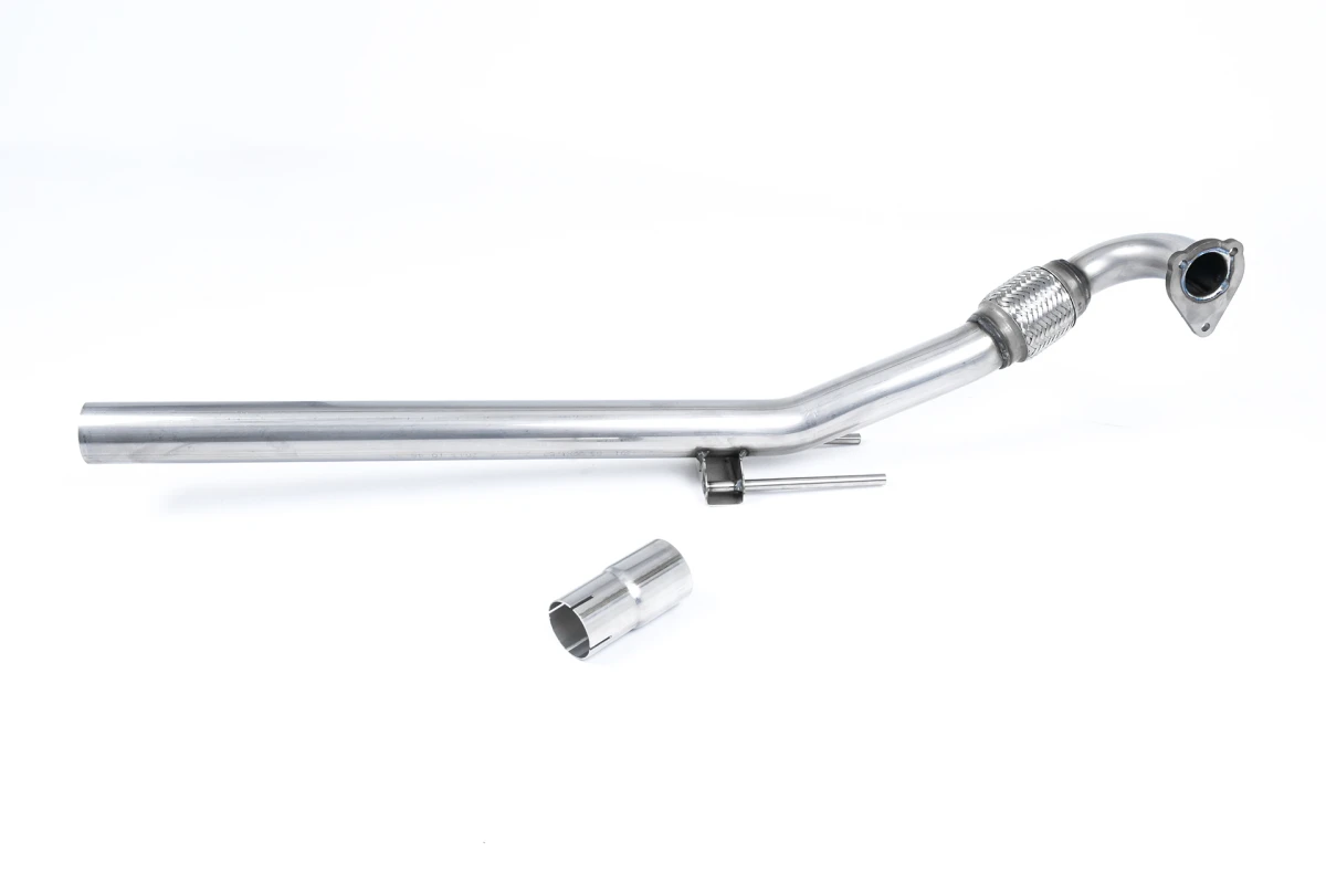 Milltek Sport Downpipe (ohne Kat) passend für Audi A3 1.8T 2DW & Seat Leon 1.8T Sport & Cupra & Skoda Octavia RS 1.8T & VW Bora 1.8T 2WD & VW Golf Mk4 337 & GTI 76,2mm