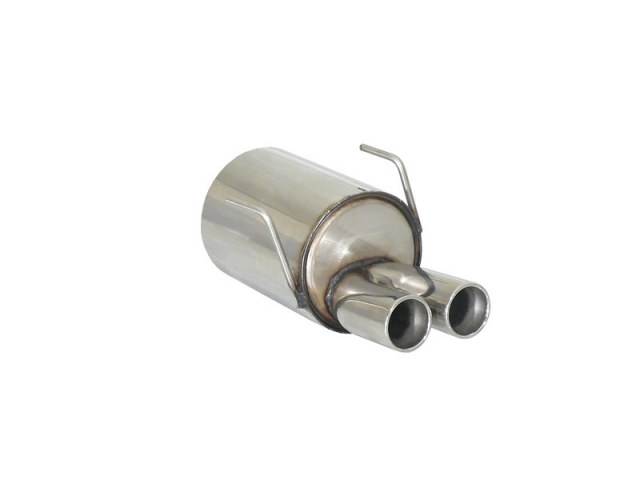 Sportauspuff Fiat 500 1.3 Mjet 2x70mm rund ECE | Ragazzon