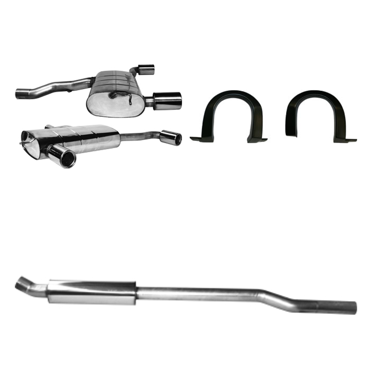 Bastuck Komplettanlage Twin – BMW Mini F56 Mini F56 One First / One / Cooper