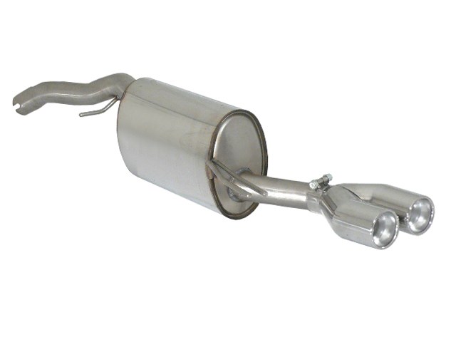 Sportauspuff Fiat Bravo 1.4 T-Jet 2x80mm ECE | Ragazzon