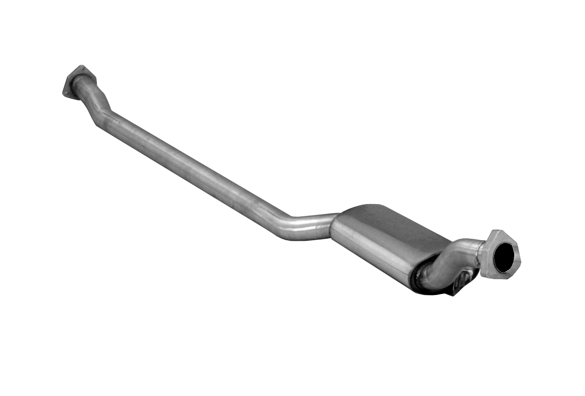BN-Pipes Edelstahl Vorschalldämpfer Audi 80/90/Coupé B2 Quattro mit Gutachten