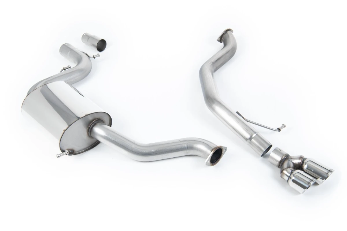Milltek Sport Auspuffanlage passend für Volkswagen Jetta Mk6 GLI 2.0 FSI mit OE-Downpipe- polierte Endrohre