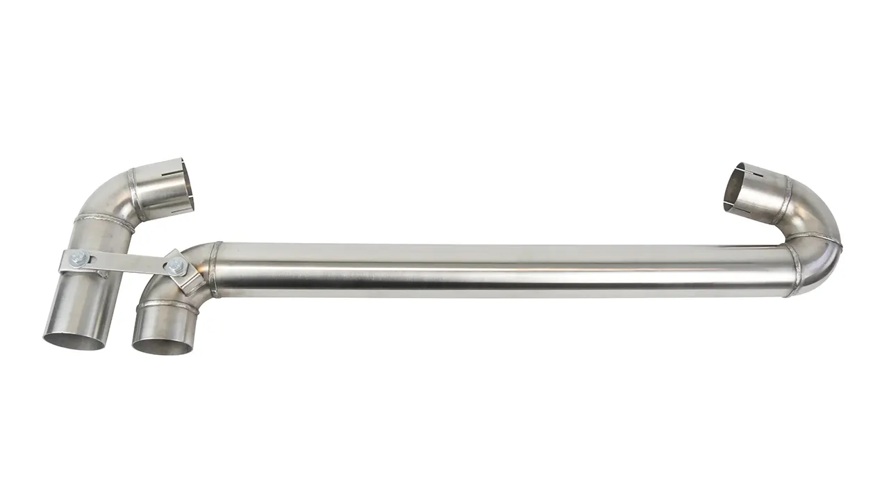 VAG02 Endrohrbogenset links Seat Leon 1P