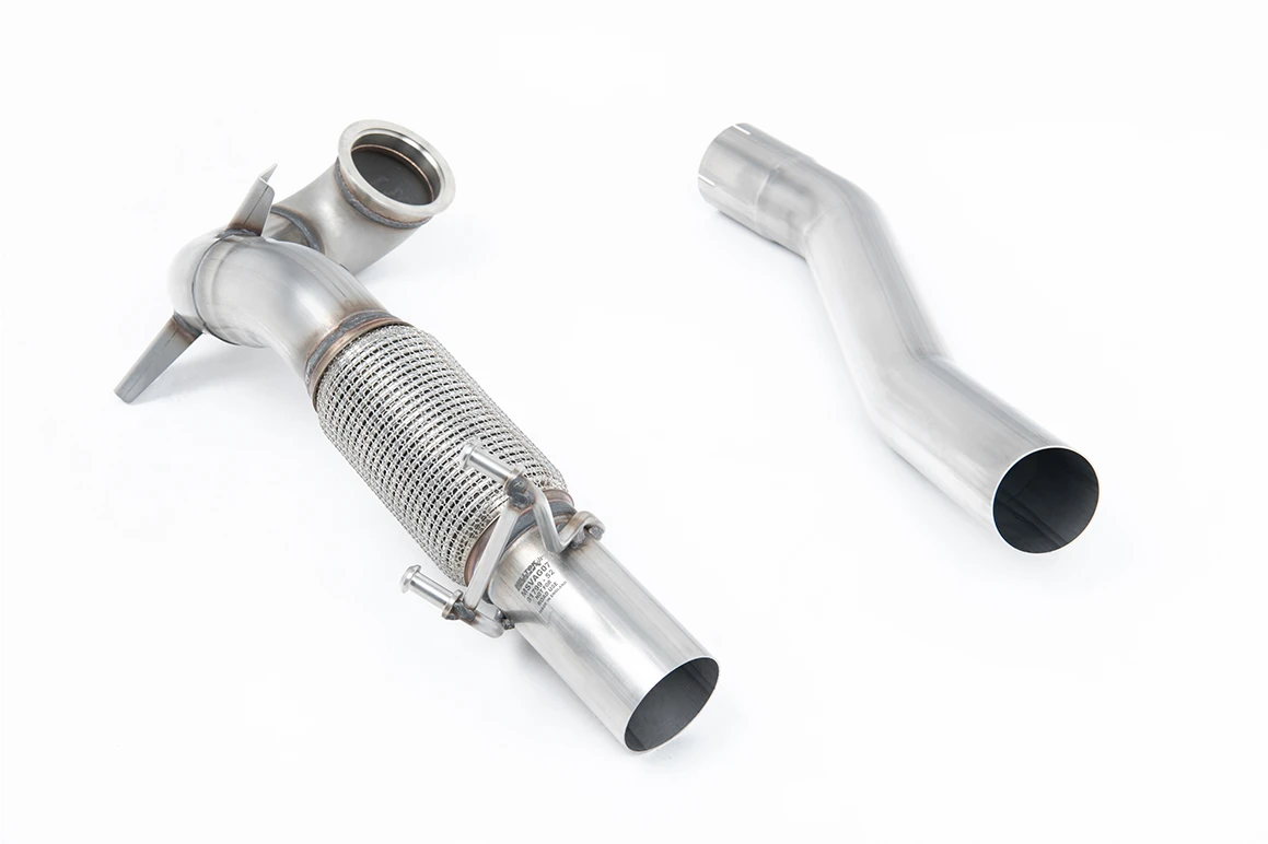 Milltek Sport Downpipe (ohne Kat) passend für Seat Leon Cupra 280 & 290 2.0 TSI MK7 GTI & MK7.5 GTI & Jetta Mk7 76,2mm