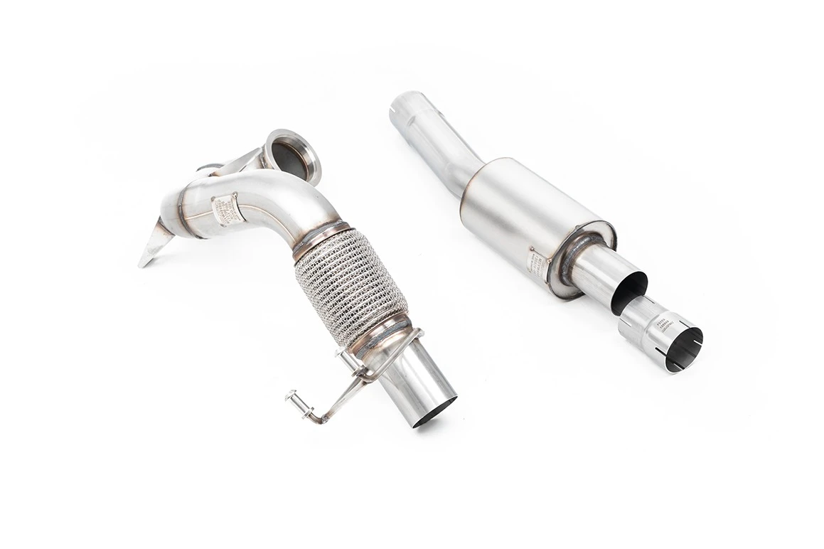 Milltek Sport Downpipe (ohne Kat) passend für VW Polo GTI 2.0 TSI 70mm