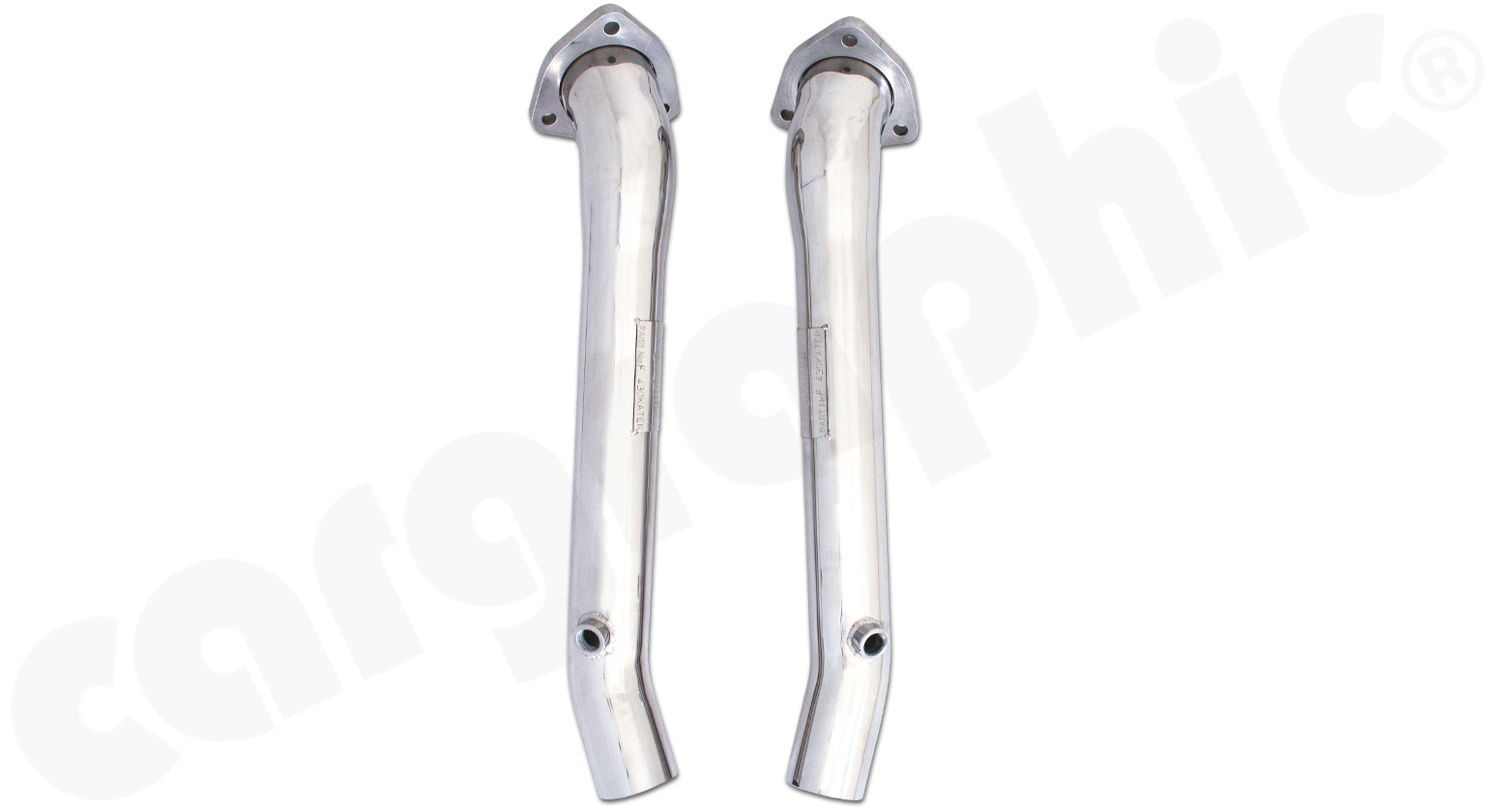 Cargraphic Katalysator-Ersatzrohrsatz Ferrari F430 4,3l Super Sound Plus
