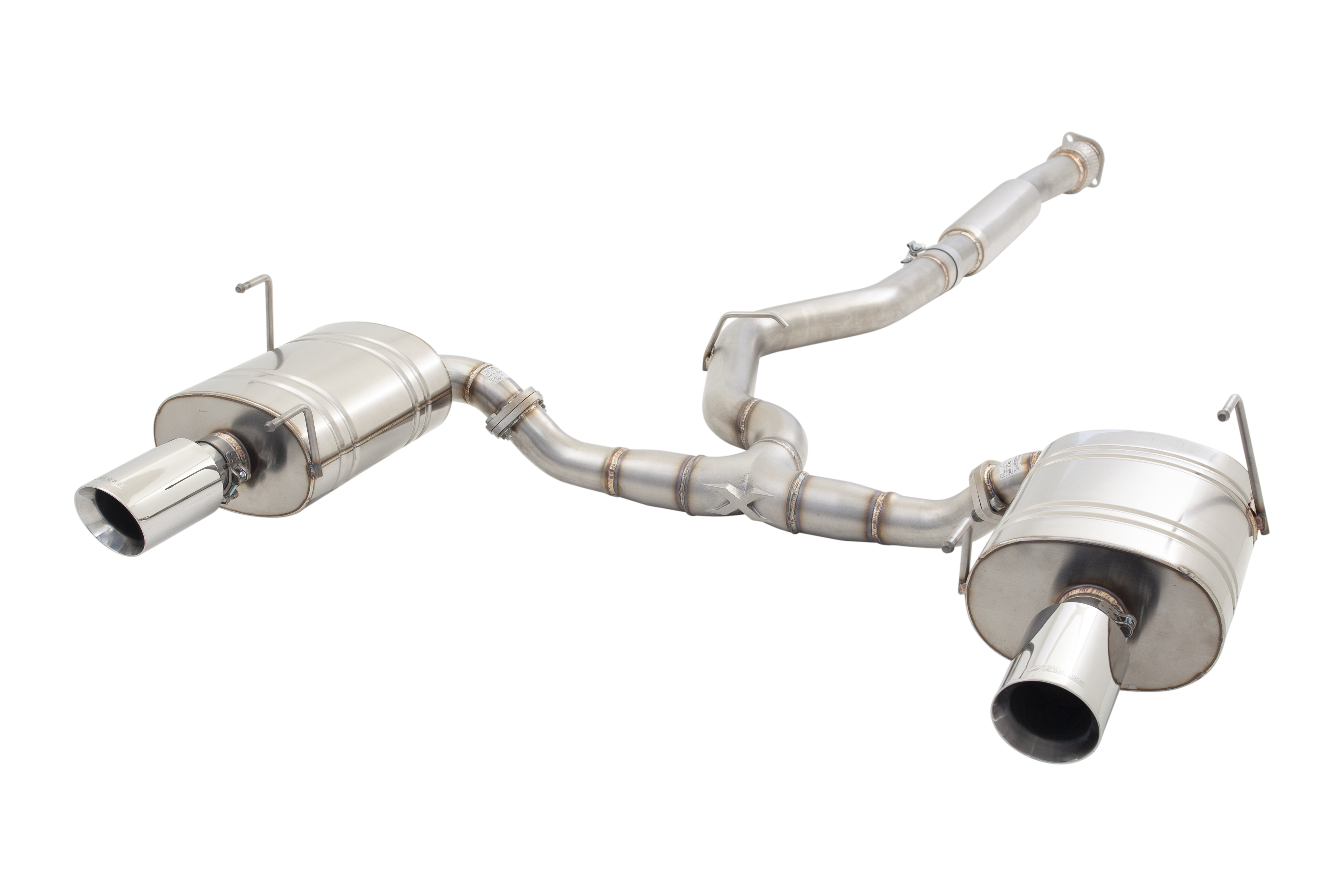 XFORCE Abgasanlage Subaru Forester SH 09–12 Diesel – Edelstahl