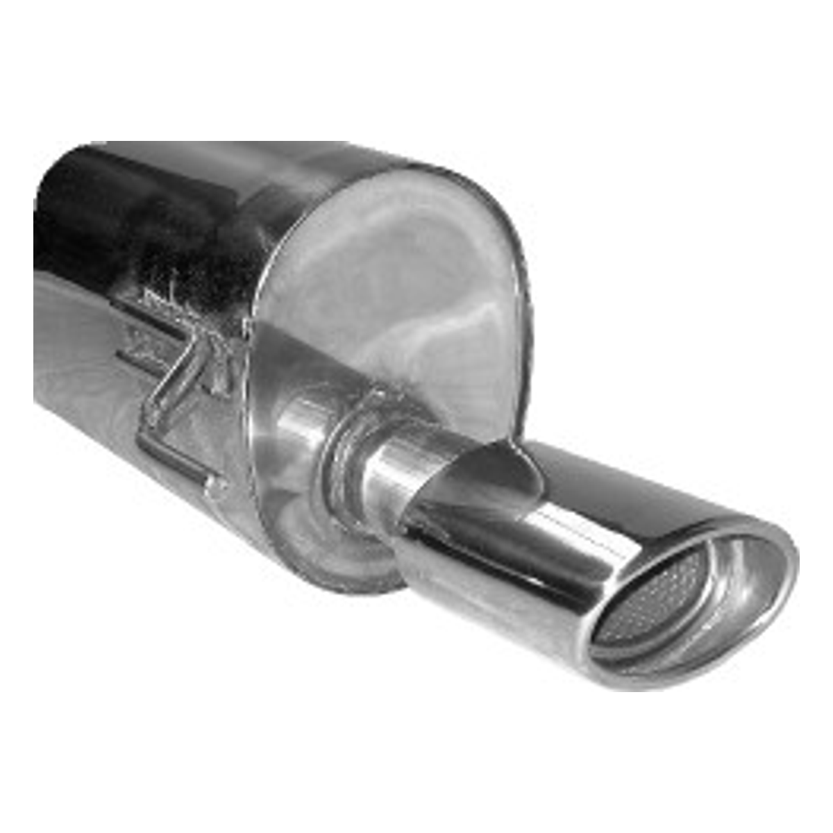 Bastuck Endschalldämpfer Single – Opel Corsa Corsa D