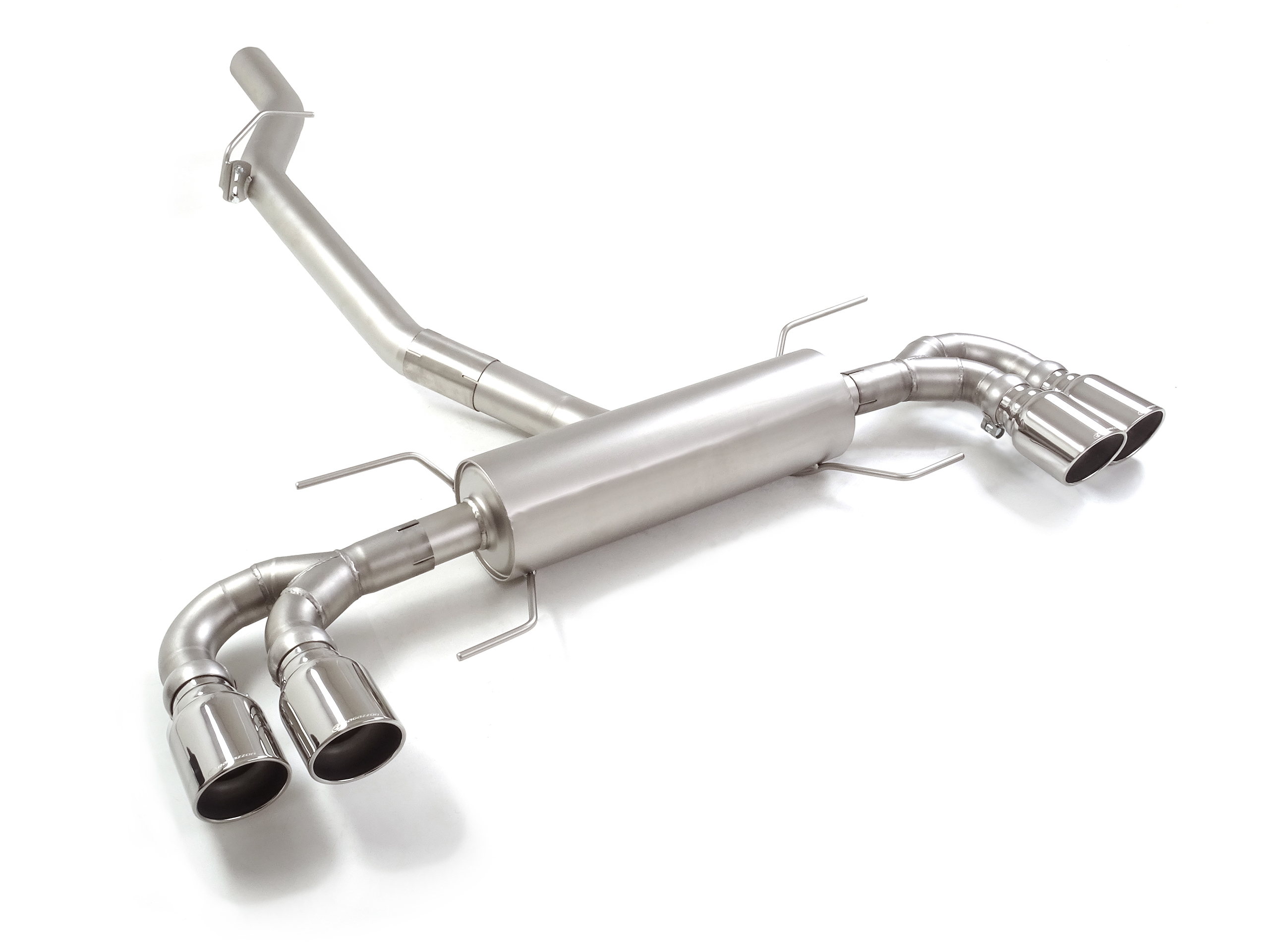 Sportauspuff Alfa Romeo Giulia 2.0 Turbo 2x102mm ECE | Ragazzon