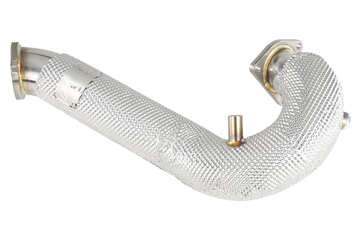 Downpipe Audi Q5 3.0 TDI 08–12 – Hitzeschild