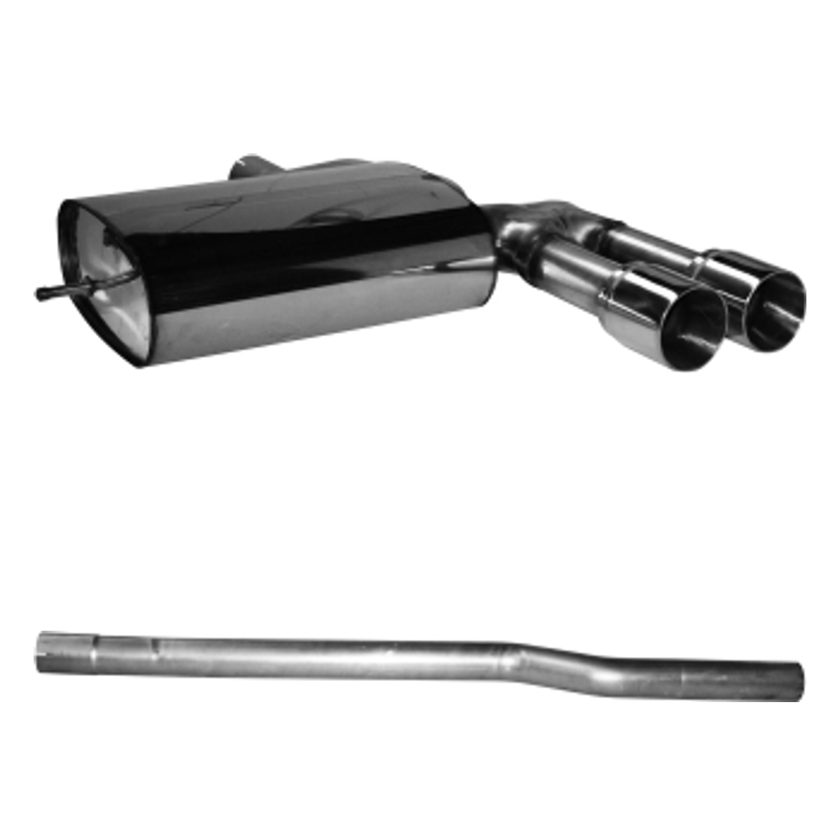 Bastuck Endschalldämpfer Central – BMW Mini F56 Mini F56 SD