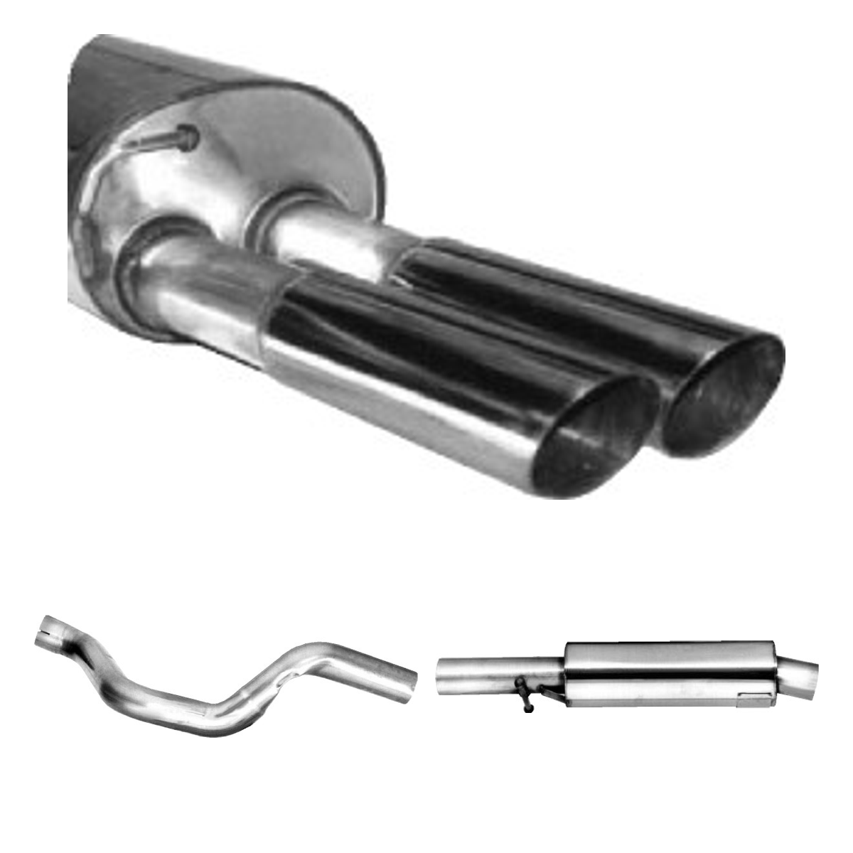 Bastuck Komplettanlage – Volkswagen Bora Bora + Variant