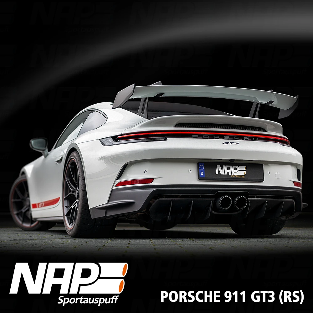 NAP Klappenauspuff passend für Porsche 911 GT3 & GT3 RS