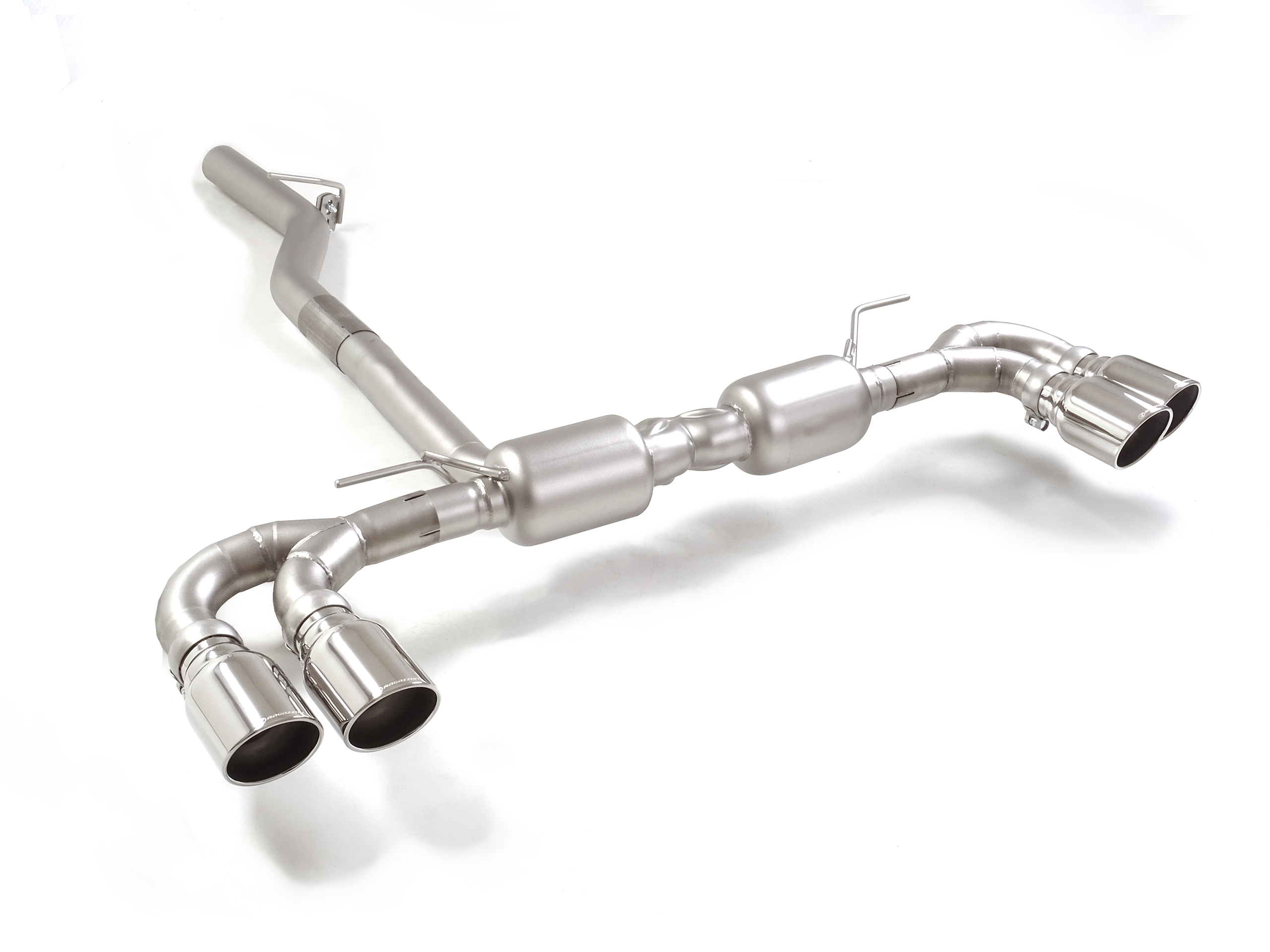 Sportauspuff Alfa Romeo Giulia 2.2 TD 2x102mm ECE | Ragazzon