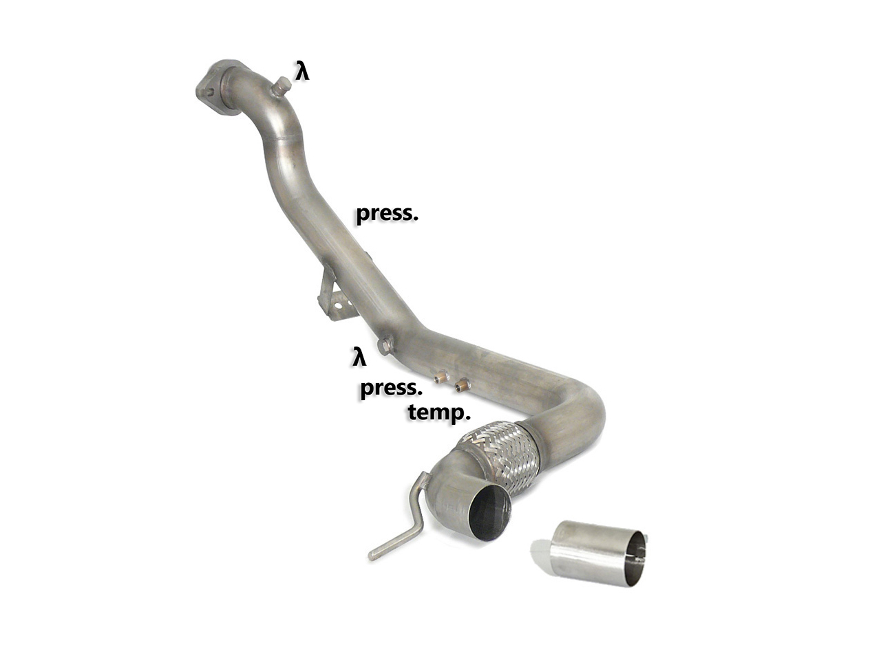 Downpipe Ford Mustang VI 2.3 Ecoboost | Ragazzon