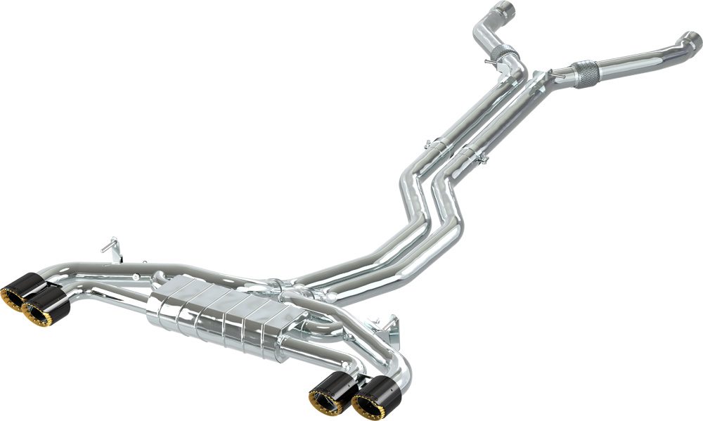 Capristo Klappenendschalldämpfer für Range Rover Sport P635 ECE
