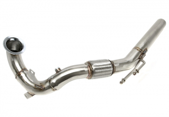 TA Technix Downpipe Seat Leon 5F 1.8 / 2.0 TSI – Edelstahl, 200-Zeller Kat