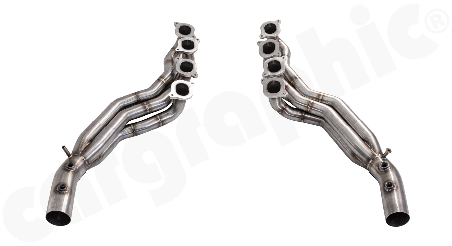 Cargraphic Fächerkrümmersatz Mercedes AMG 6,2l V8 W204/C216/W212/W209/C219 43mm/70mm