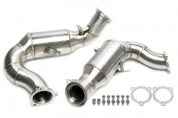 TA Technix Downpipe Porsche Macan 95B – Edelstahl, 70-75 mm
