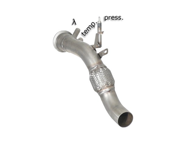 Downpipe + DPF-Ersatzrohr Set BMW 325d E90 N57 | Ragazzon
