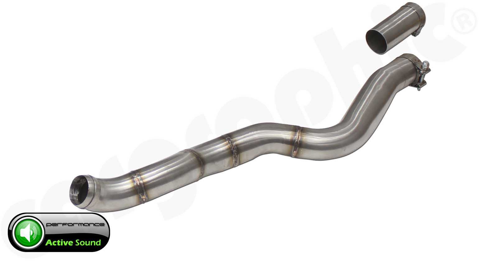 Cargraphic Verbindungsrohr BMW 3er F30/F31/F34 4er F32/F33/F36 6-Zylinder mit Adapterrohr