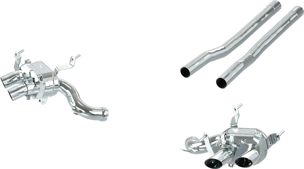 Capristo Klappenendschalldämpfer mit Straight-Pipe für Ferrari Purosangue Rennsport
