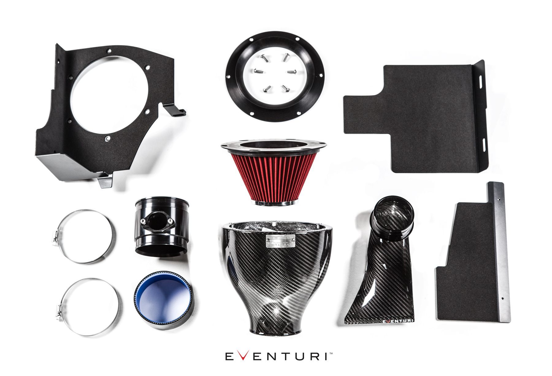 Eventuri Ansaugung Carbon Sportluftfilter BMW E46 M3 mit Gutachten