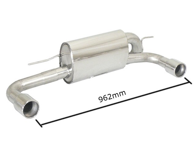 Sportauspuff BMW 1er F20 F21 90mm rund ECE | Ragazzon