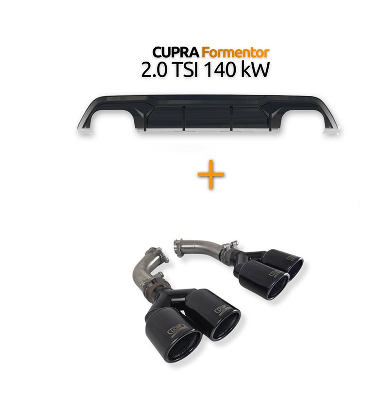 Ulter Sport Sortauspuff CUPRA Formentor