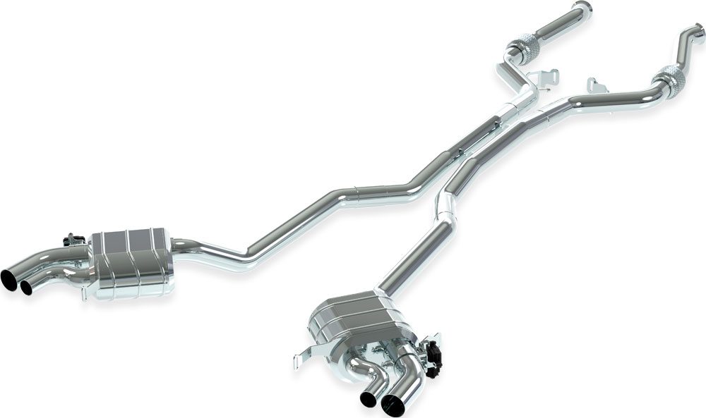 Capristo Klappenabgasanlage Mercedes-AMG GT 63 C192 – ECE