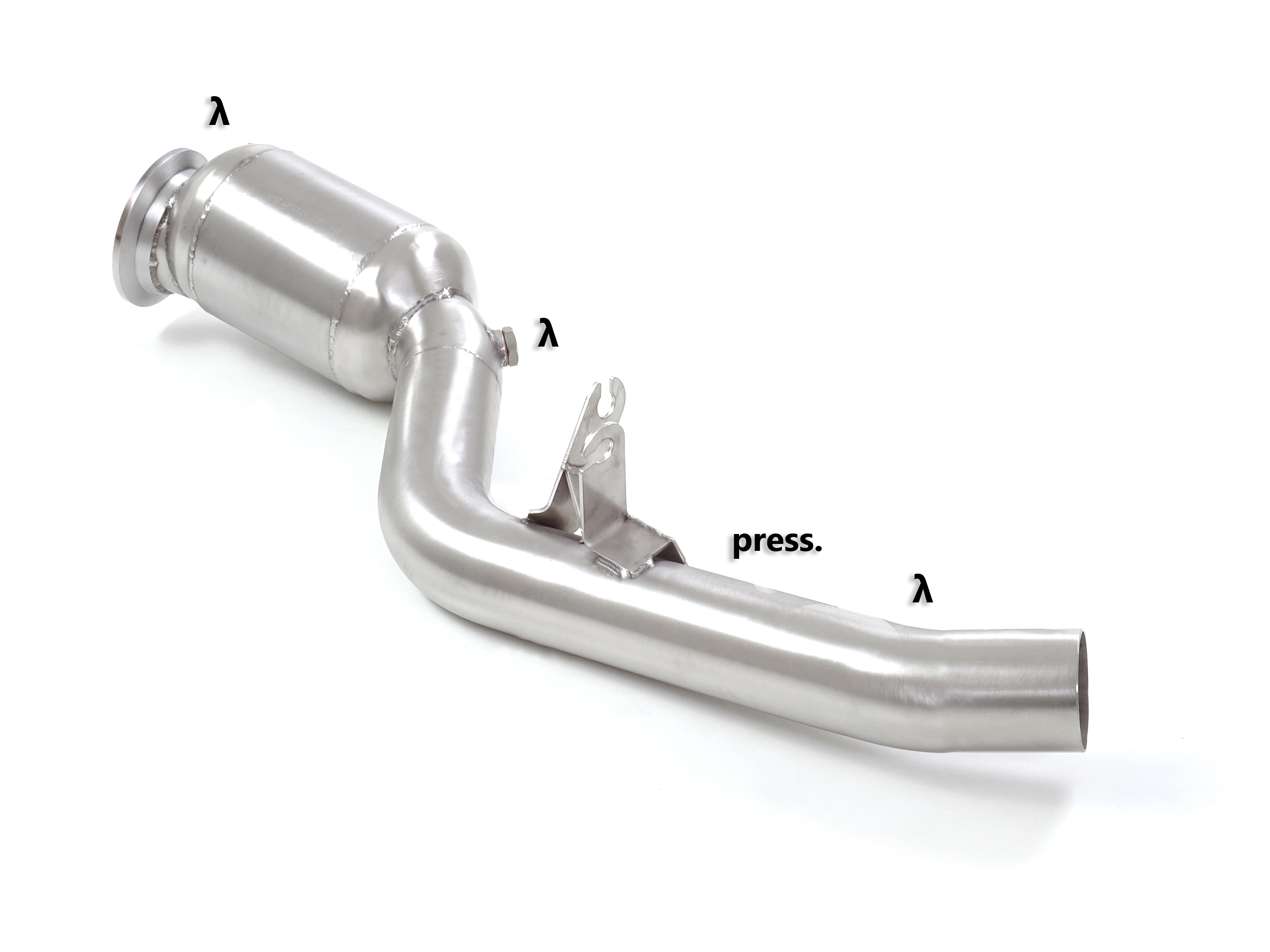 OPF-Ersatzrohr Jaguar F-Type P300 Metallkat 200cpsi | Ragazzon