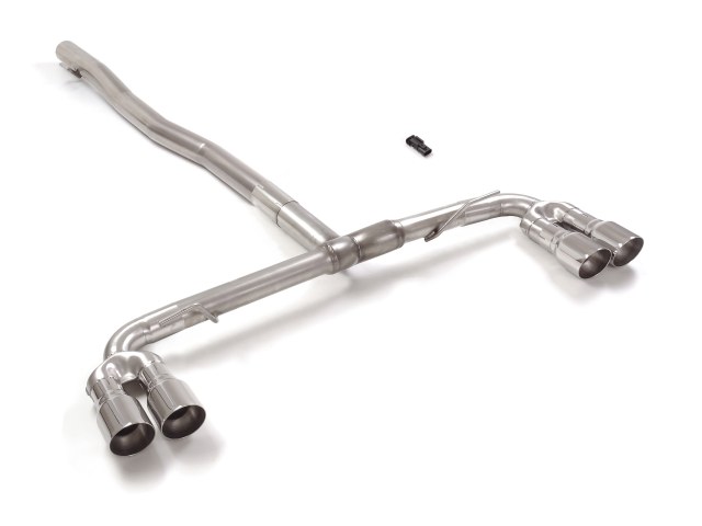 Endrohr-Set Mercedes A35 AMG W177 2x90mm Sport Line | Ragazzon