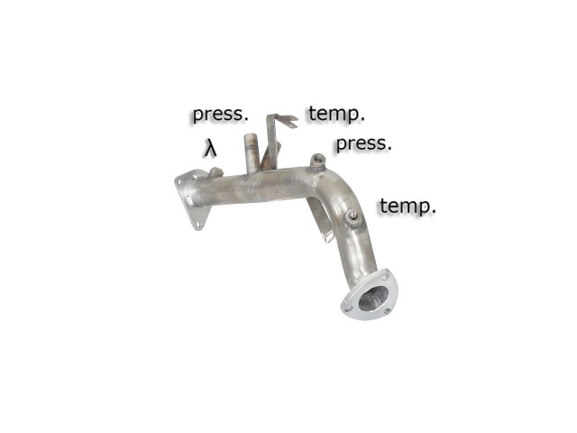 Downpipe + DPF-Ersatzrohr Set Audi A4 2.0 TDI B8 | Ragazzon