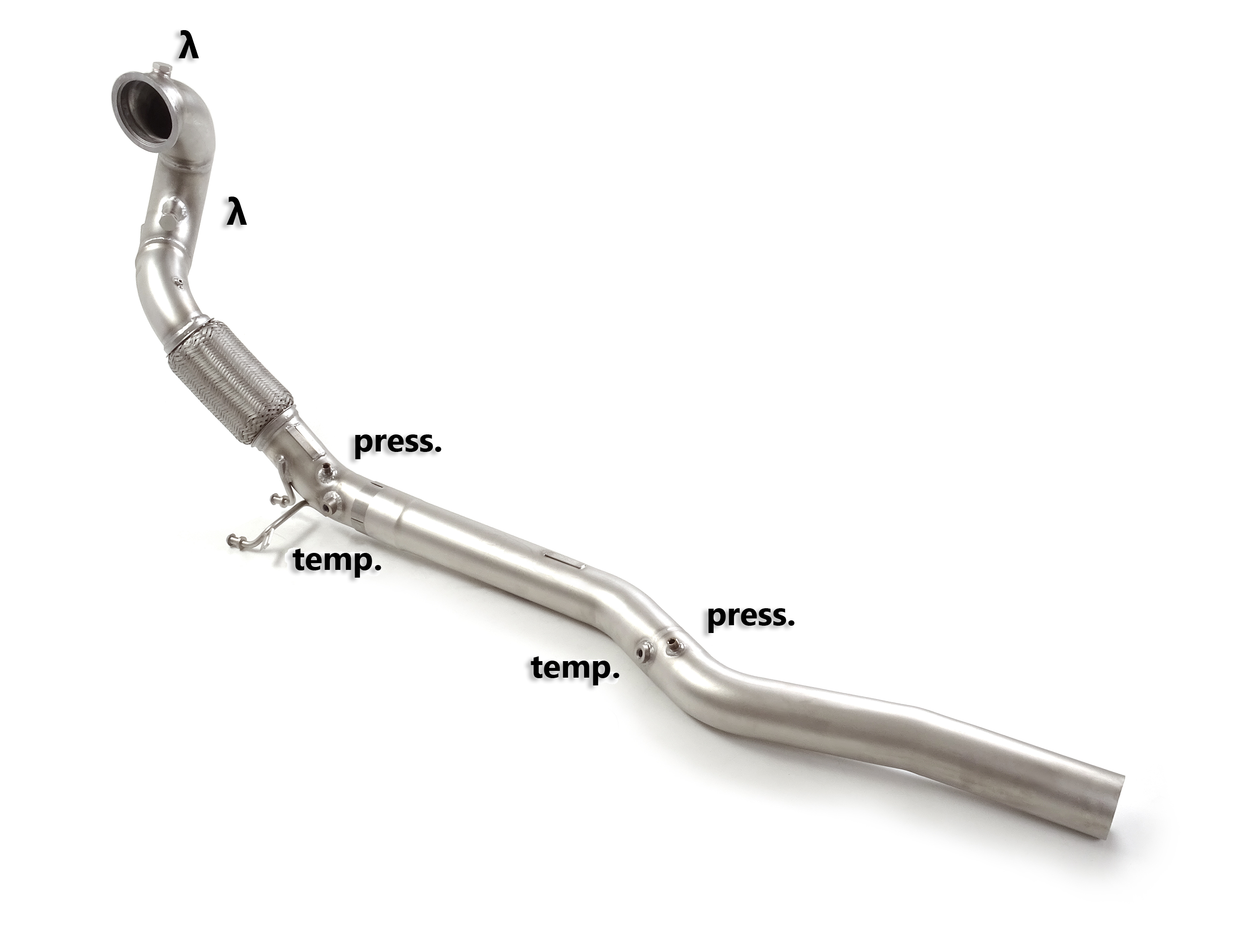 Downpipe + OPF-Ersatzrohr Set Audi S3 8Y Sportback | Ragazzon