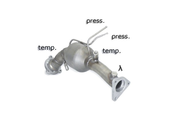 Downpipe + DPF-Ersatzrohr Set Audi Q5 2.0 TDI 8R | Ragazzon