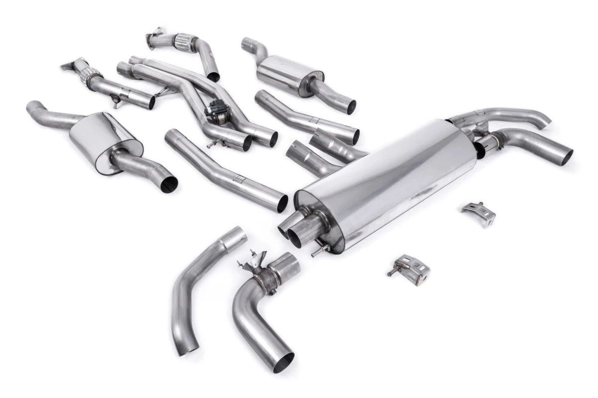 Milltek Sport Auspuffanlage passend für Audi SQ7 & SQ8 4.0 V8 ab OPF - gedämpft (resonated)