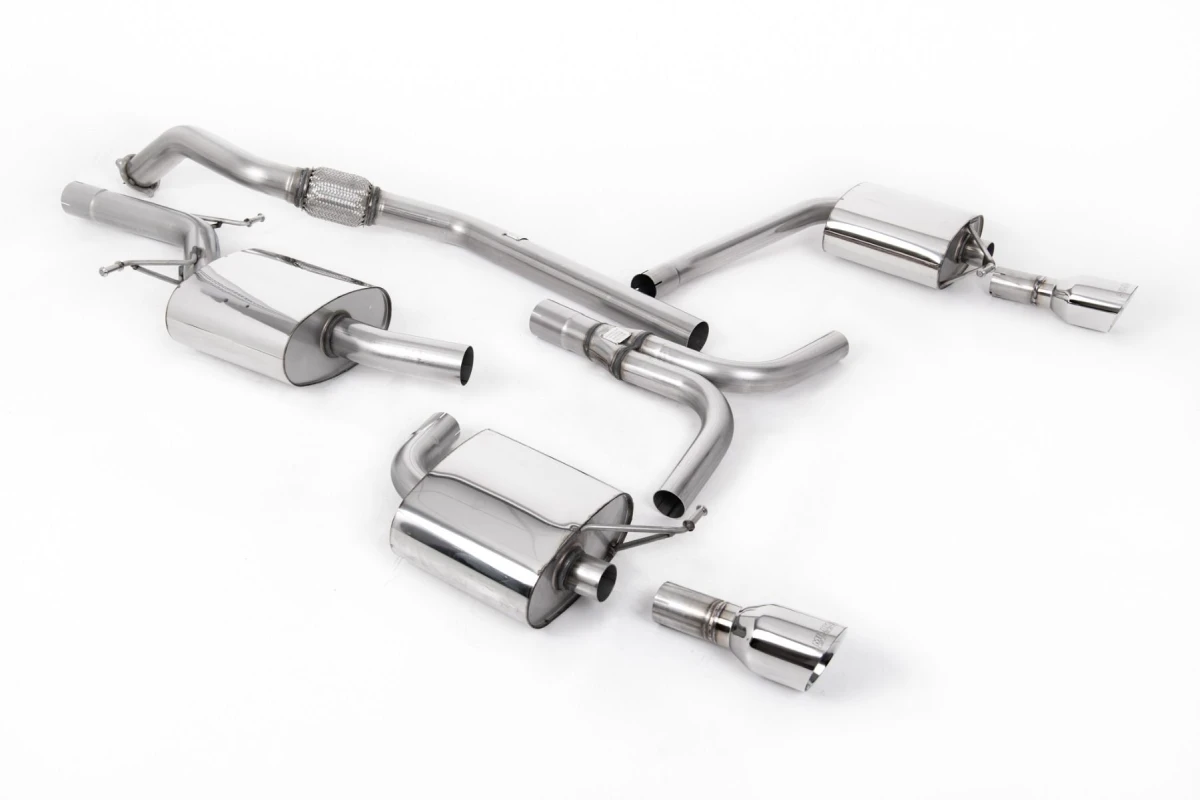 Milltek Sport Auspuffanlage passend für Audi A5 2.0 Sportback mit Multritronic/S-Tronic