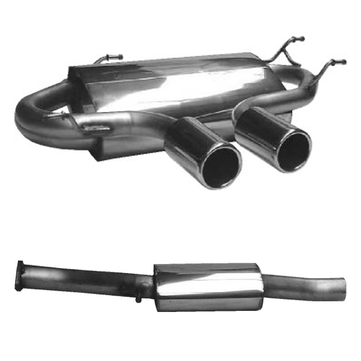 Bastuck Komplettanlage Central – Mazda MX5 MX5 Typ NA (Bj. 1989-1998)